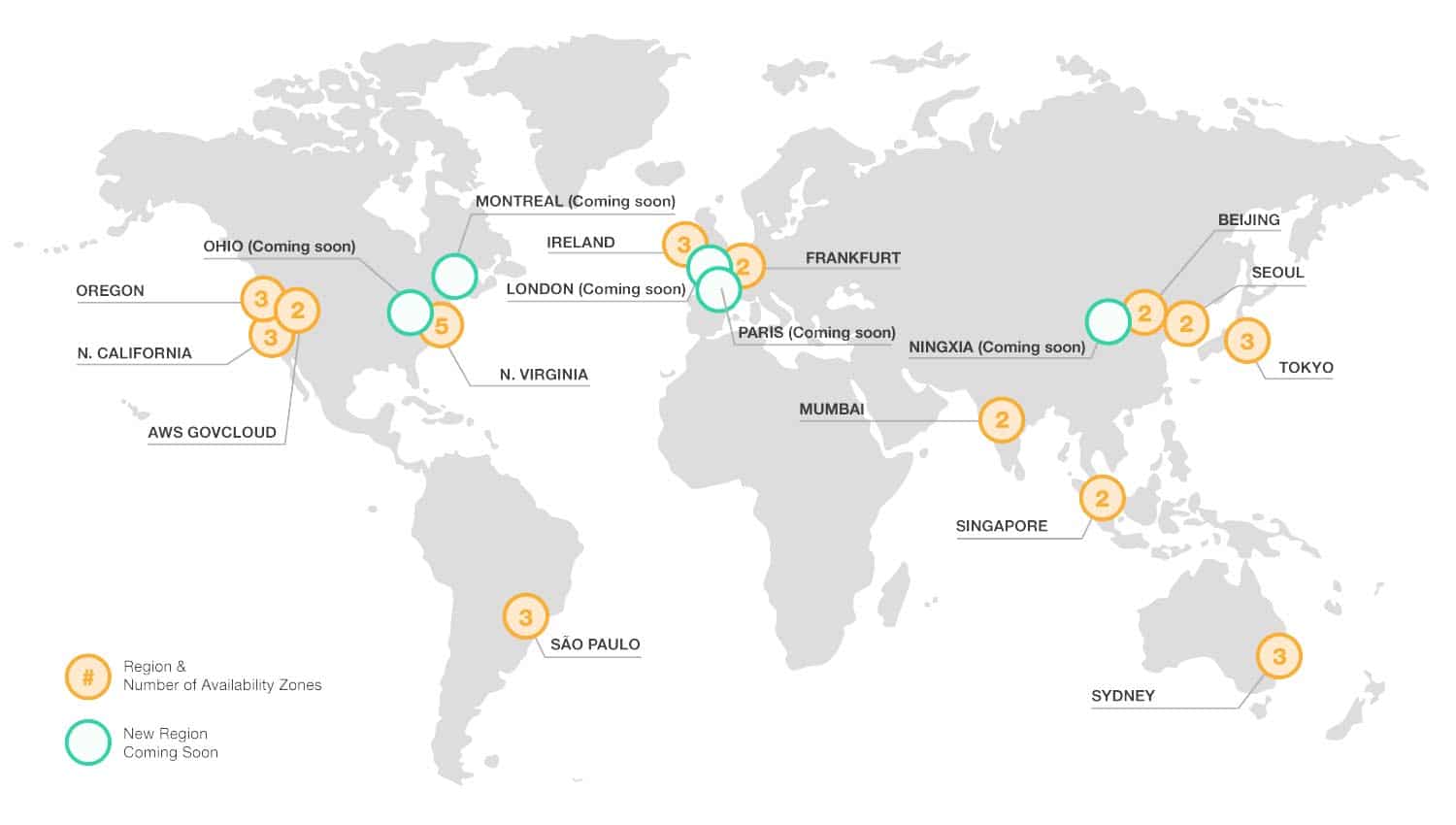 P Edlo Ka Edice Sklad Aws Global Map Epizoda Pohyb Komprimovat   AWS Global Infrastructure Map 