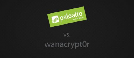 ransomware Palo Alto Networks vs. wanacrypt0r ransomware